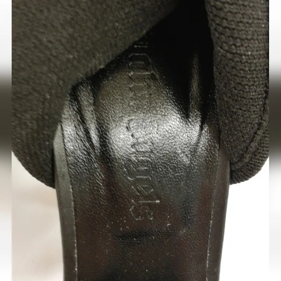 PALM ANGELS Over The Knee OTK Sock Boots Bootie Heels - Picture 8 of 8